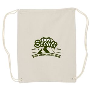 Canvas Drawstring Backpack Thumbnail