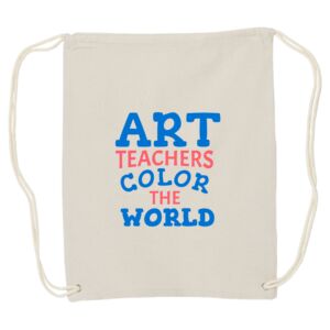 Canvas Drawstring Backpack Thumbnail