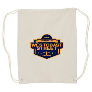 Canvas Drawstring Backpack Thumbnail