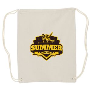 Canvas Drawstring Backpack Thumbnail