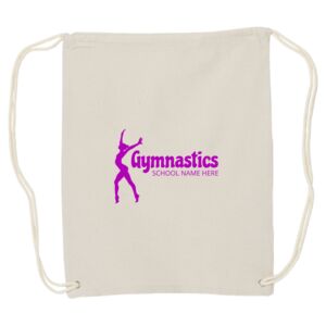 Canvas Drawstring Backpack Thumbnail
