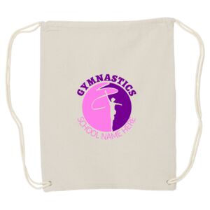 Canvas Drawstring Backpack Thumbnail