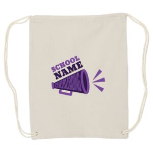Canvas Drawstring Backpack Thumbnail
