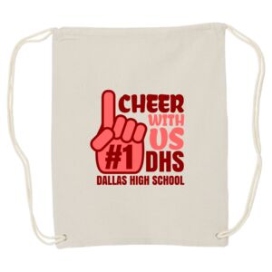 Canvas Drawstring Backpack Thumbnail
