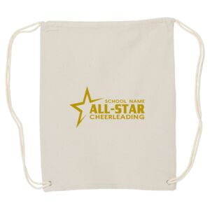 Canvas Drawstring Backpack Thumbnail