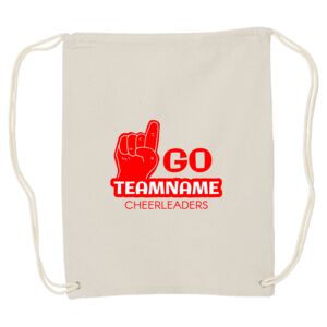 Canvas Drawstring Backpack Thumbnail