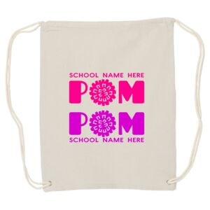 Canvas Drawstring Backpack Thumbnail