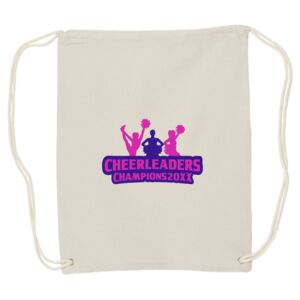 Canvas Drawstring Backpack Thumbnail