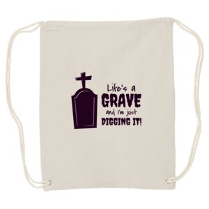 Canvas Drawstring Backpack Thumbnail