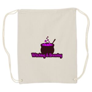 Canvas Drawstring Backpack Thumbnail
