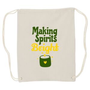 Canvas Drawstring Backpack Thumbnail
