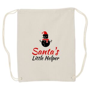 Canvas Drawstring Backpack Thumbnail