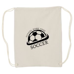 Canvas Drawstring Backpack Thumbnail