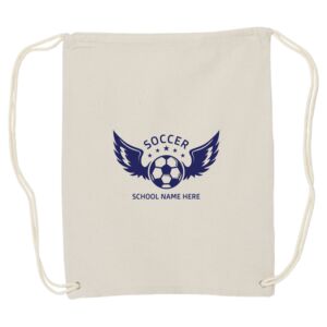 Canvas Drawstring Backpack Thumbnail