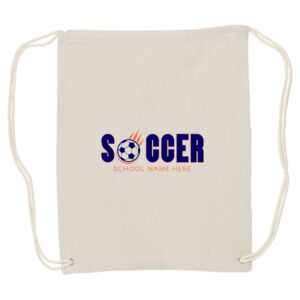 Canvas Drawstring Backpack Thumbnail