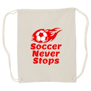 Canvas Drawstring Backpack Thumbnail