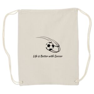 Canvas Drawstring Backpack Thumbnail