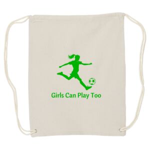 Canvas Drawstring Backpack Thumbnail