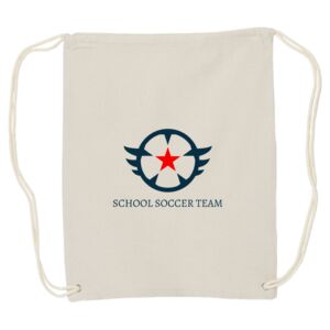 Canvas Drawstring Backpack Thumbnail