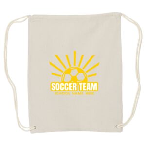 Canvas Drawstring Backpack Thumbnail
