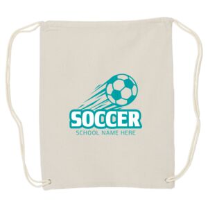 Canvas Drawstring Backpack Thumbnail