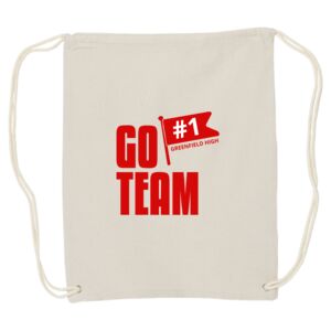Canvas Drawstring Backpack Thumbnail
