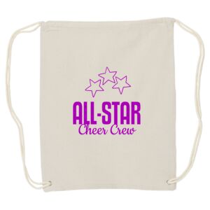 Canvas Drawstring Backpack Thumbnail
