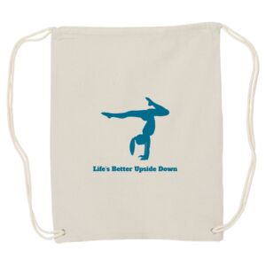 Canvas Drawstring Backpack Thumbnail