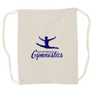 Canvas Drawstring Backpack Thumbnail