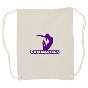 Canvas Drawstring Backpack Thumbnail