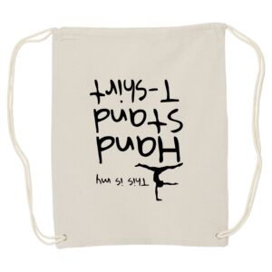Canvas Drawstring Backpack Thumbnail