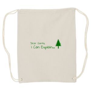 Canvas Drawstring Backpack Thumbnail