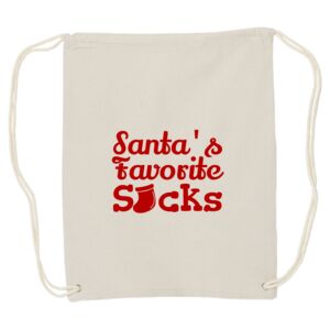Canvas Drawstring Backpack Thumbnail