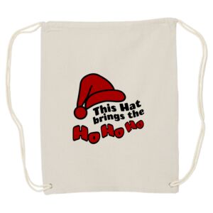 Canvas Drawstring Backpack Thumbnail