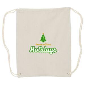 Canvas Drawstring Backpack Thumbnail