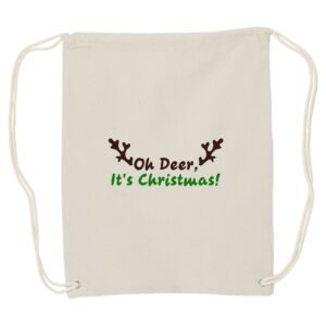 Canvas Drawstring Backpack Thumbnail