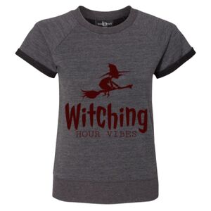 Women's Sweetheart French Terry Pullover Thumbnail