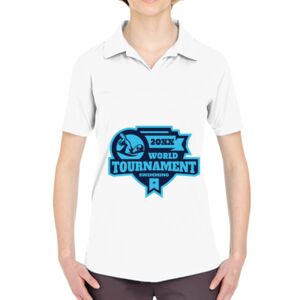 Ladies' Cool & Dry Sport Performance Interlock Polo Thumbnail