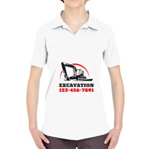 Ladies' Cool & Dry Sport Performance Interlock Polo Thumbnail