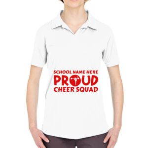 Ladies' Cool & Dry Sport Performance Interlock Polo Thumbnail