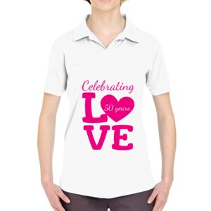 Ladies' Cool & Dry Sport Performance Interlock Polo Thumbnail