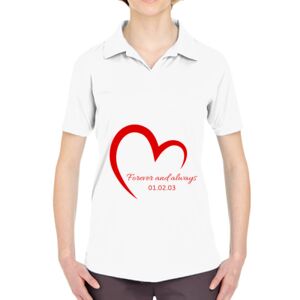 Ladies' Cool & Dry Sport Performance Interlock Polo Thumbnail