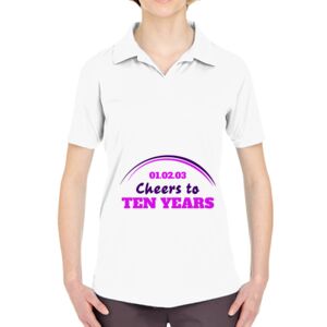 Ladies' Cool & Dry Sport Performance Interlock Polo Thumbnail