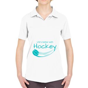 Ladies' Cool & Dry Sport Performance Interlock Polo Thumbnail