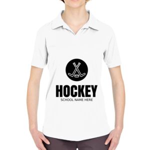 Ladies' Cool & Dry Sport Performance Interlock Polo Thumbnail