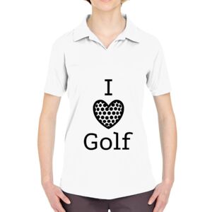 Ladies' Cool & Dry Sport Performance Interlock Polo Thumbnail