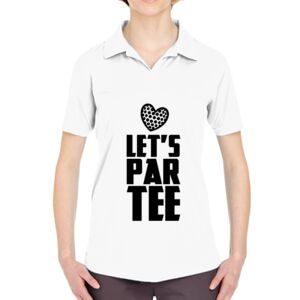 Ladies' Cool & Dry Sport Performance Interlock Polo Thumbnail