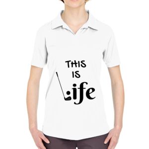 Ladies' Cool & Dry Sport Performance Interlock Polo Thumbnail