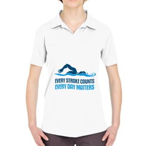 Ladies' Cool & Dry Sport Performance Interlock Polo Thumbnail