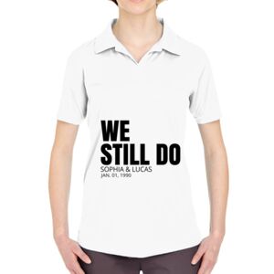 Ladies' Cool & Dry Sport Performance Interlock Polo Thumbnail